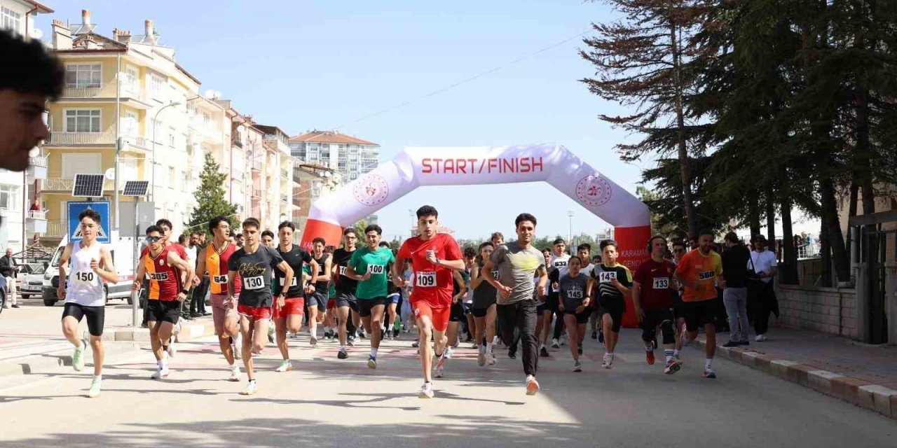 Karaman’da halk koşusu düzenlendi