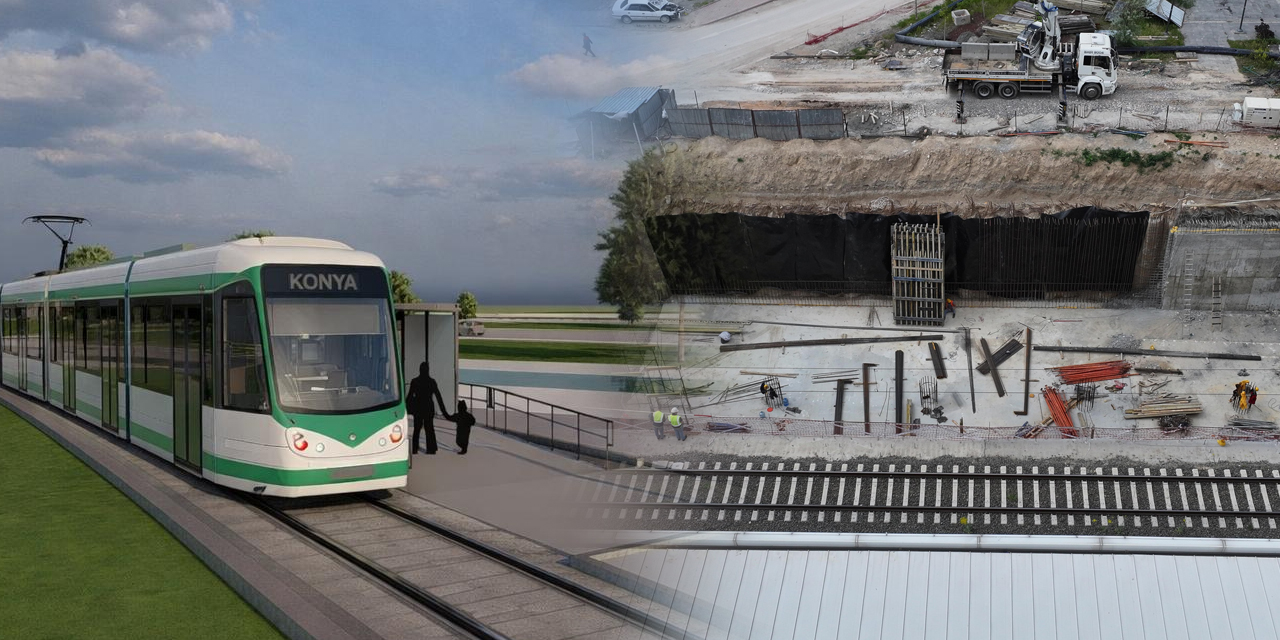 Konya'ya yeni transfer merkezi kuruluyor! Barış Caddesi Tramvayı’nın Son Durağı Burası Olacak