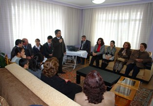 Ereğli Kaymakamı Bağcı, huzurevini ziyaret etti