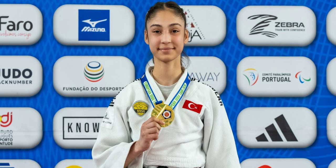 Konyalı Judocu Havva Sena Portekiz’de Avrupa Şampiyonu Oldu