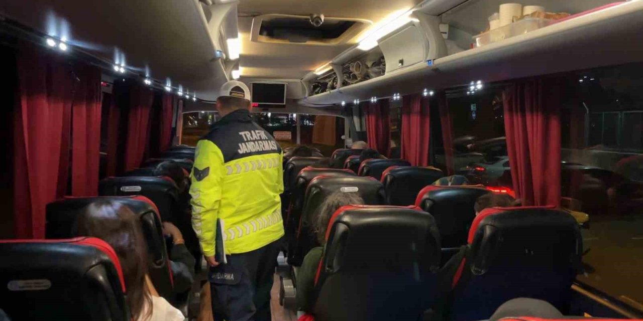 Bayram yolculuğunda gizli takip: Otobüslere sivil denetim