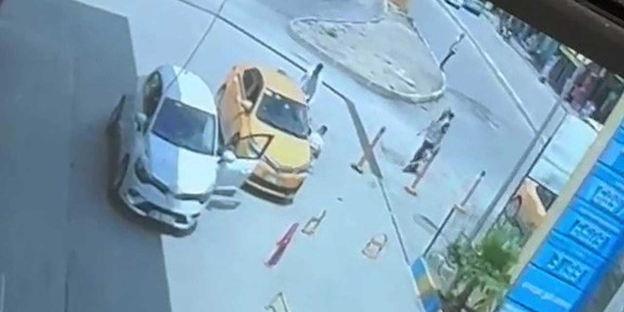 Yol Vermeyen Taksiciye Bıçaklı Pusu