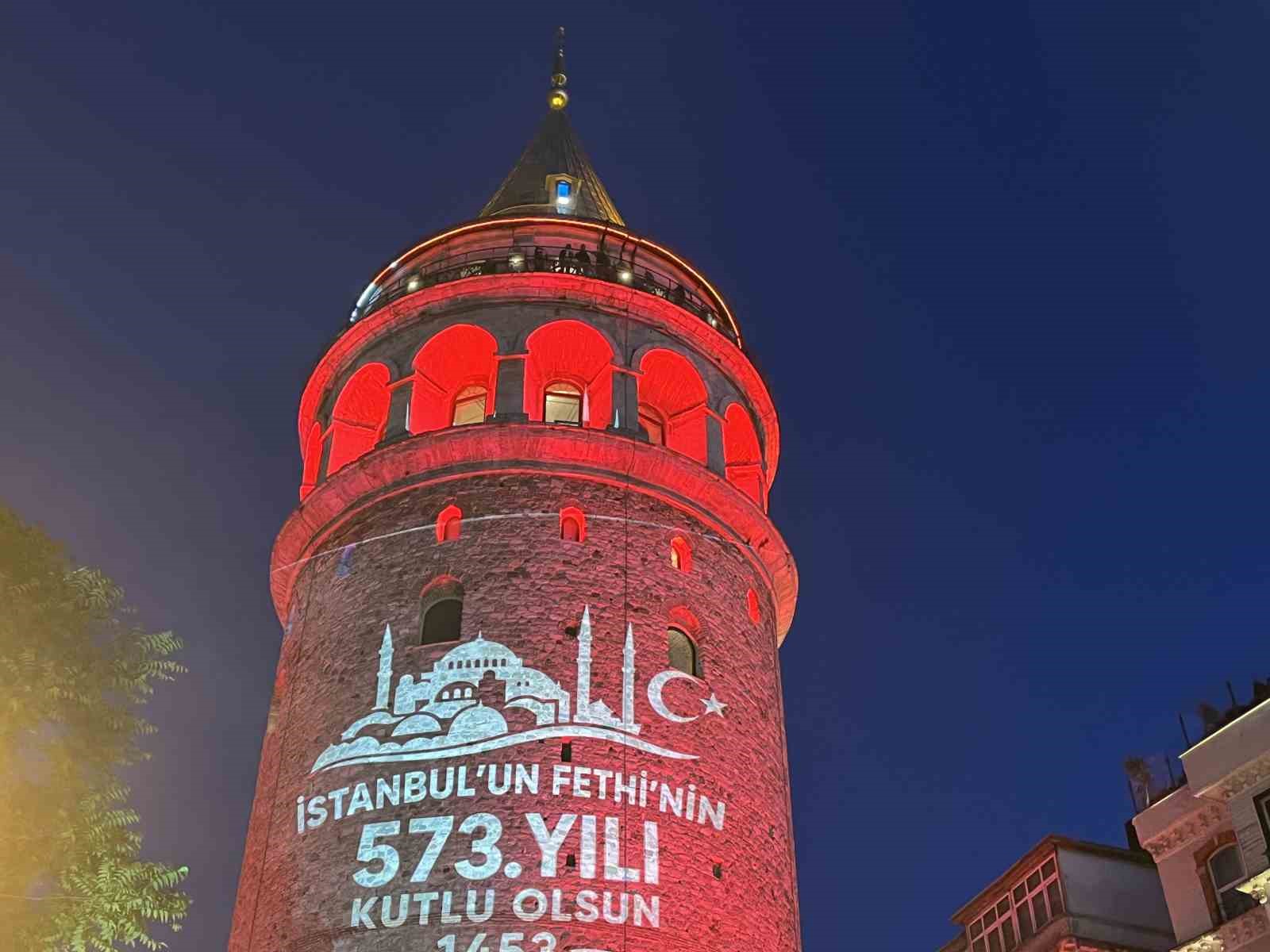 Galata Fetih'le aydınlandı