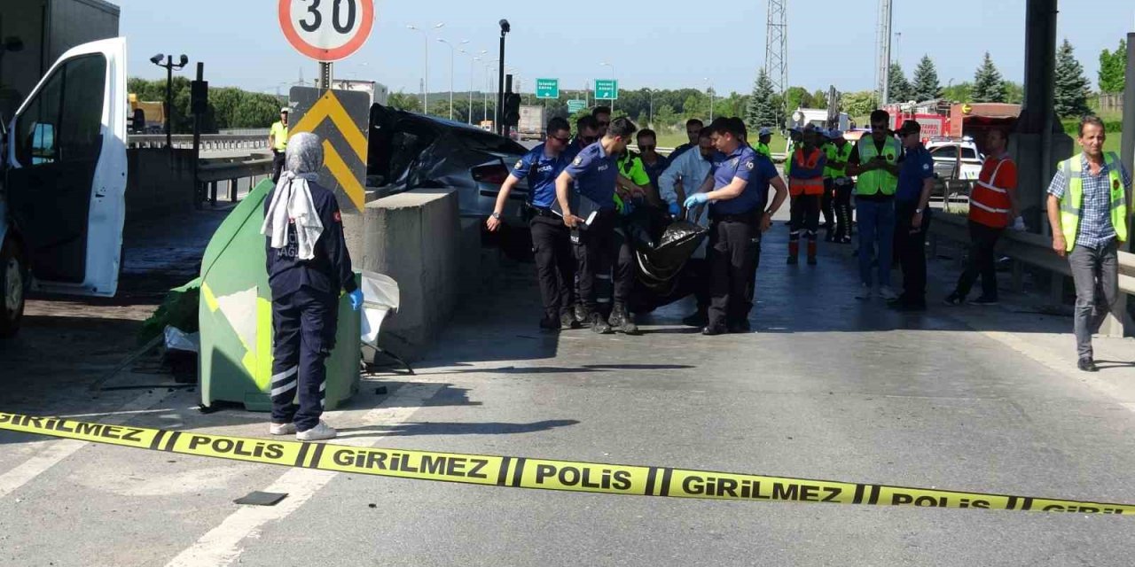 Tuzla Orhanlı Gişeleri’nde feci kaza: 29 yaşındaki sürücü hayatını kaybetti
