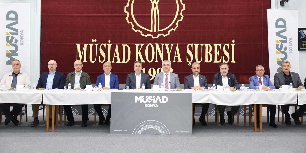 MÜSİAD Konya'da Bayramlaşma: İş Dünyası ve Siyaset Bir Arada