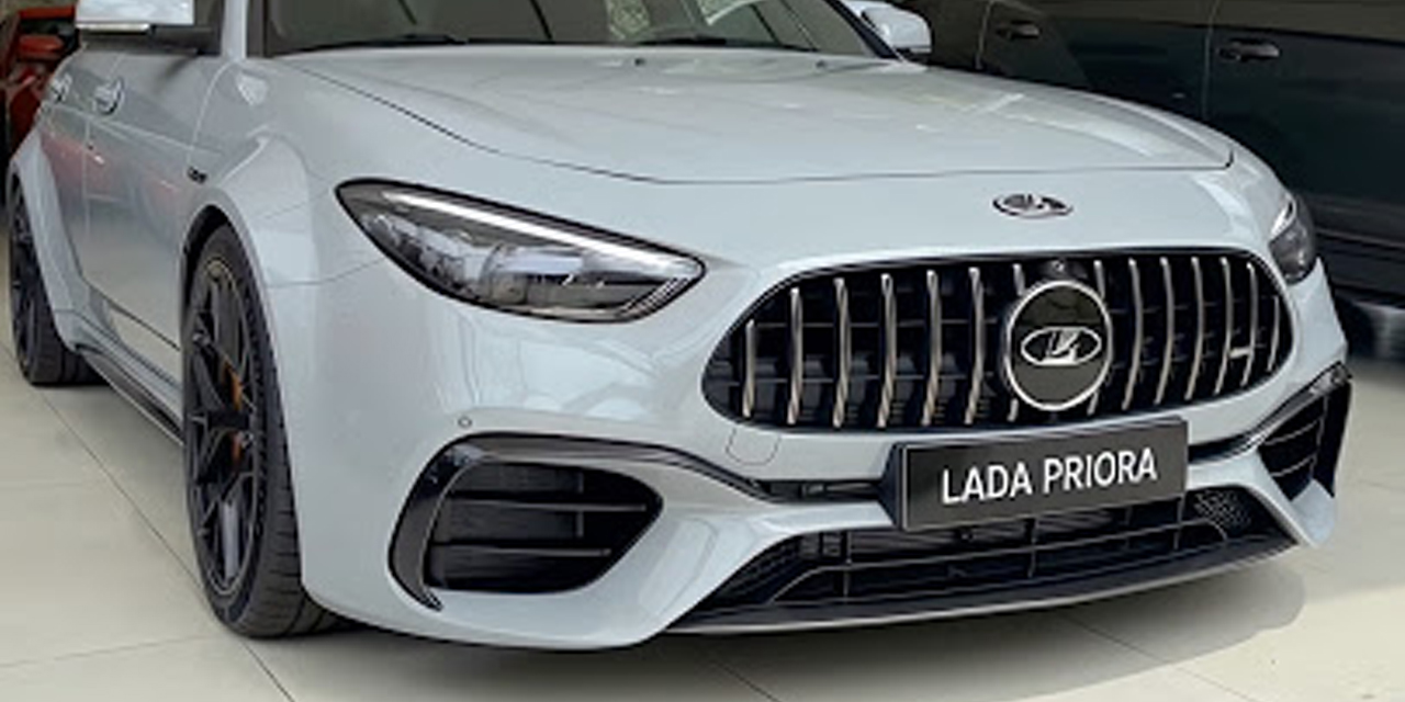 Lada Priora AMG GT 63 Gerçek mi? Sosyal Medyayı Sallayan Otomobil