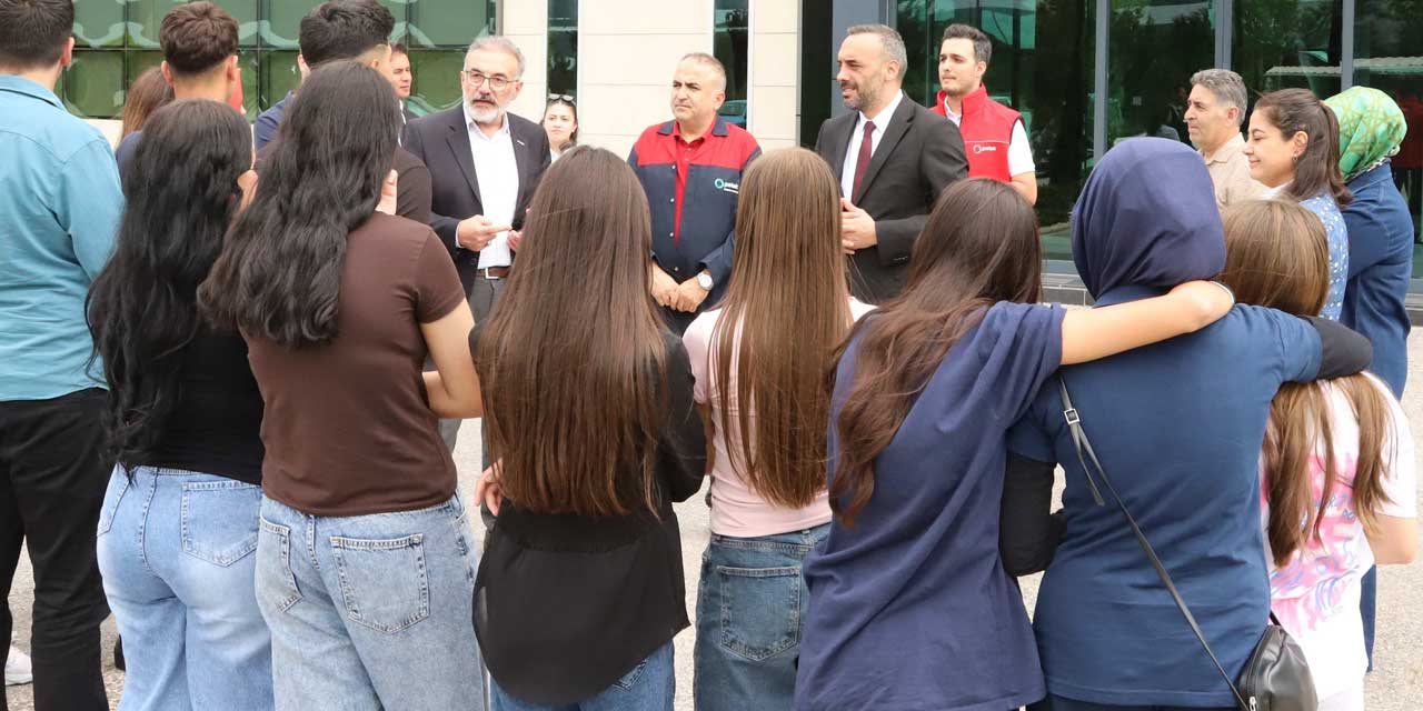 İŞKUR ve Büyükşehir'den Ortak Hamle: Öğrenciler Fabrikaları Gezdi
