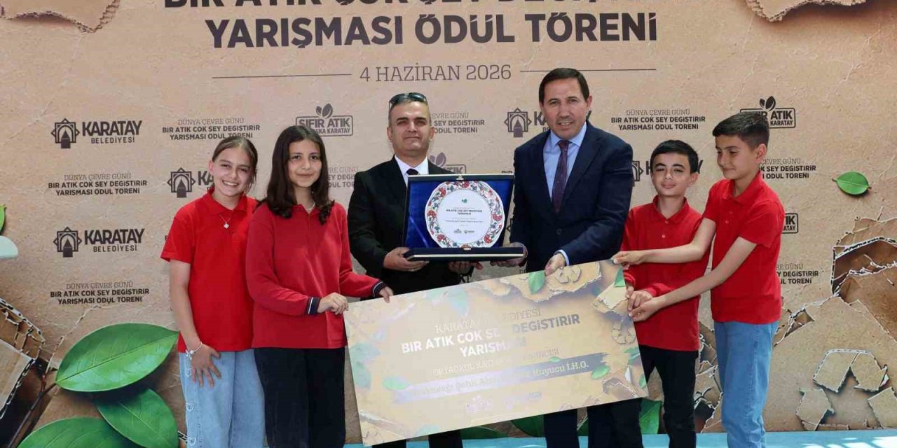 Karatay'da Çocuklar Geleceği Dönüştürdü: 47 Ton Atık Toplandı!