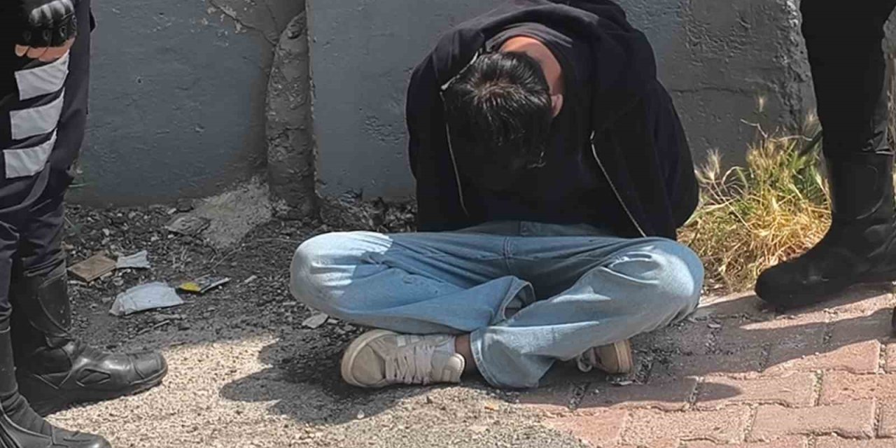 Kaçmak isteyince yakayı ele verdi