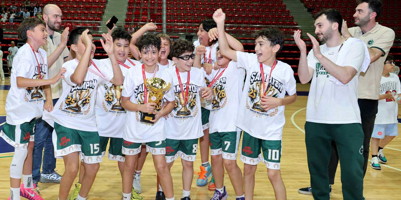 Karatay Belediyespor U12 Basketbol Takımı Konya Şampiyonu Oldu!
