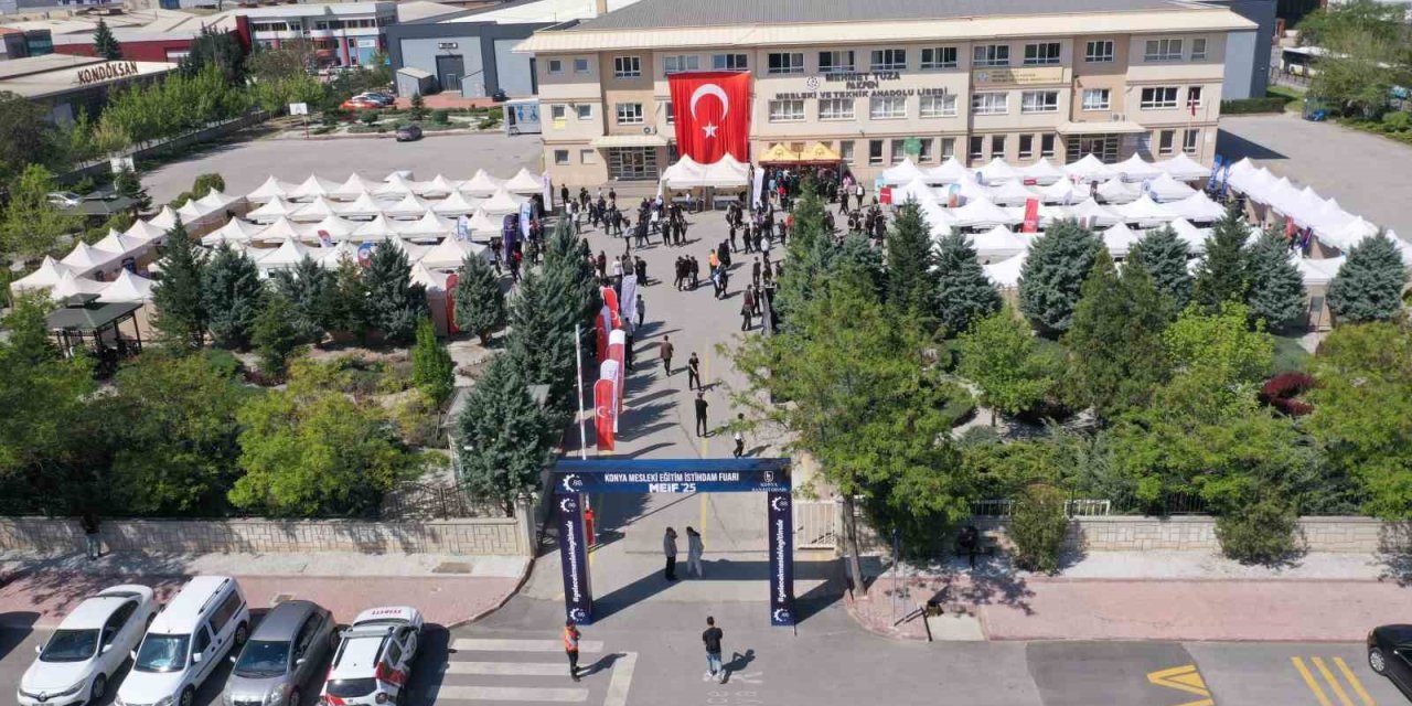Konya’da İstihdam Köprüsü: 3. Mesleki Eğitim İstihdam Fuarı Başlıyor
