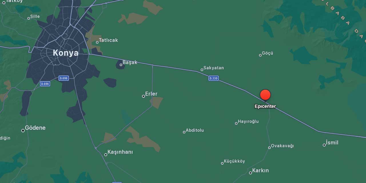 Konya'da Deprem mi Oldu? Karatay'da Korkutan Sarsı