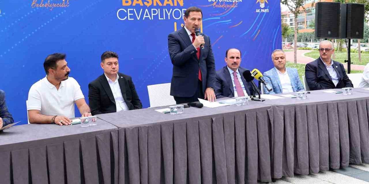 Kentsel dönüşüm, Ulaşım... Başkan Altay ve Başkan Kılca soruları cevapladı