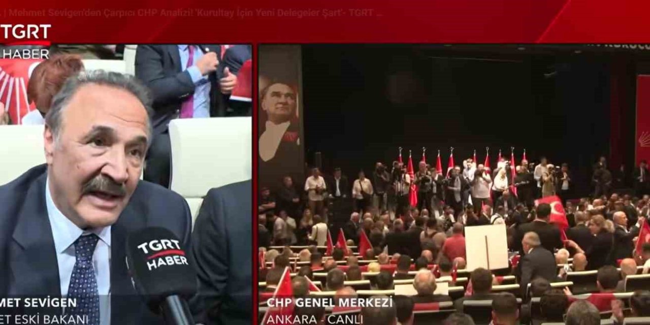 Mehmet Sevigen: CHP'nin Tek Genel Başkanı Kemal Kılıçdaroğlu'dur