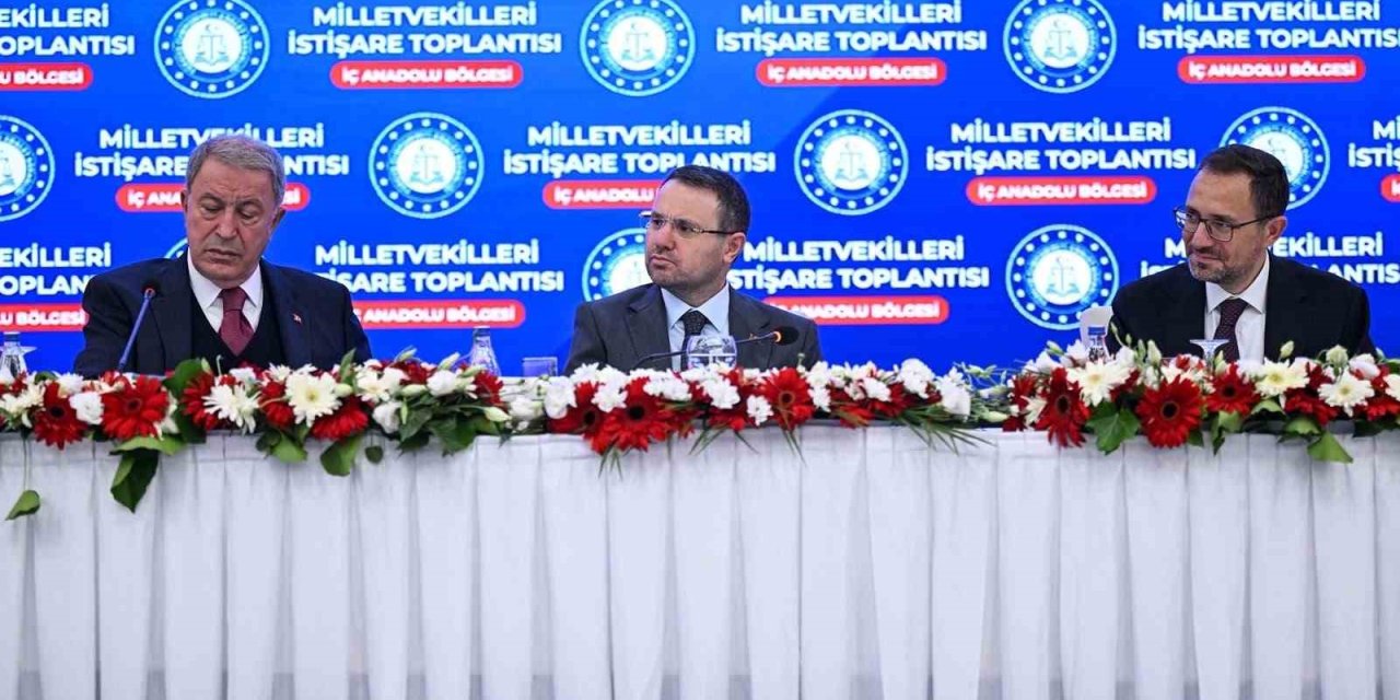 Adalet Bakanı Gürlek, İç Anadolu Bölgesi Milletvekilleriyle bir araya geldi