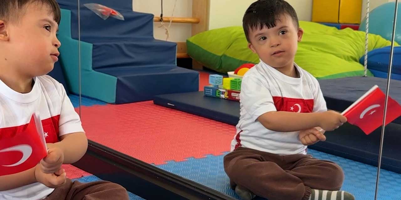 DOSD Meram’ın Özel Çocuklarından Milli Takım’a Destek