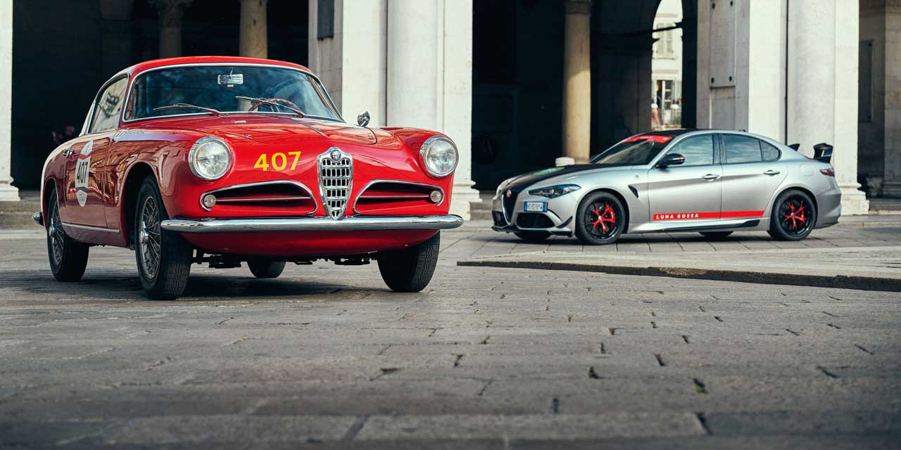 Alfa Romeo Müzesi'nden Piste: 1956 Model 1900 Super Sprint Yarışıyor