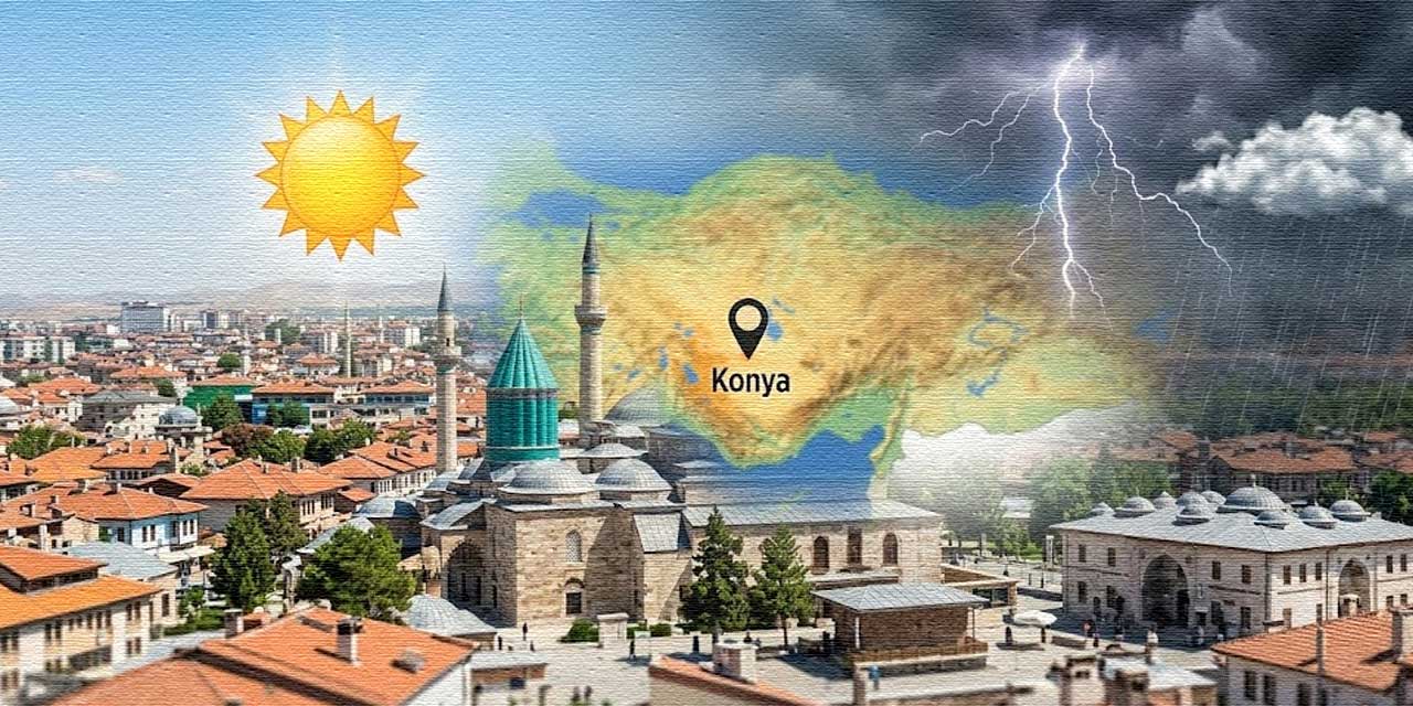 Konya'da Sıcaklıklar Artıyor, Haftanın İkinci Yarısında Yağış Geliyor