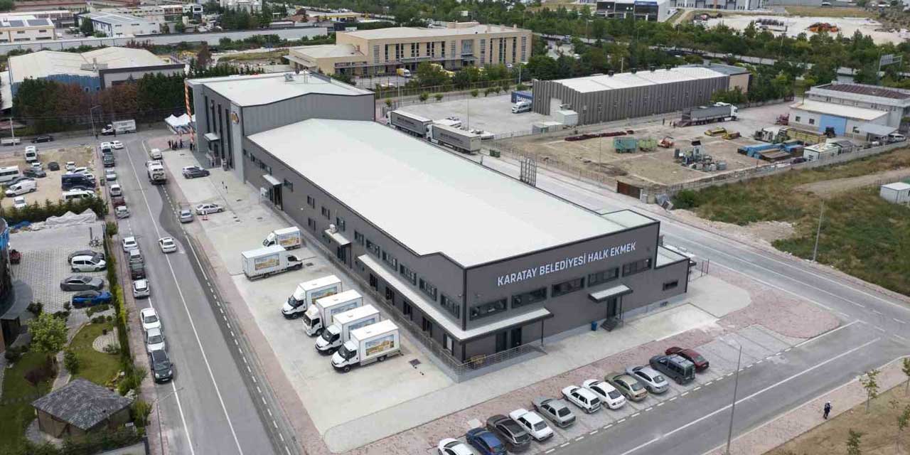 120 Personel, 25 Milyon Ekmek: Karatay’ın Dev Fabrikası Açıldı