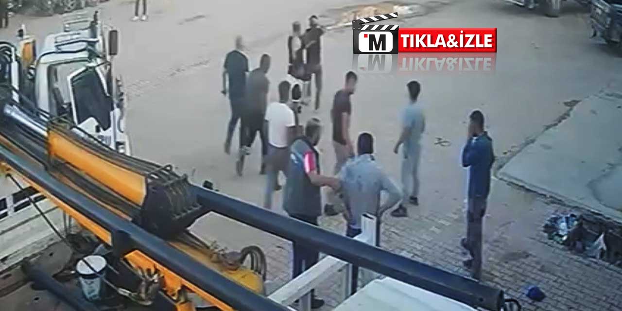 Konya’da Sanayi Sitesinde Kavga: O Anlar Kamerada