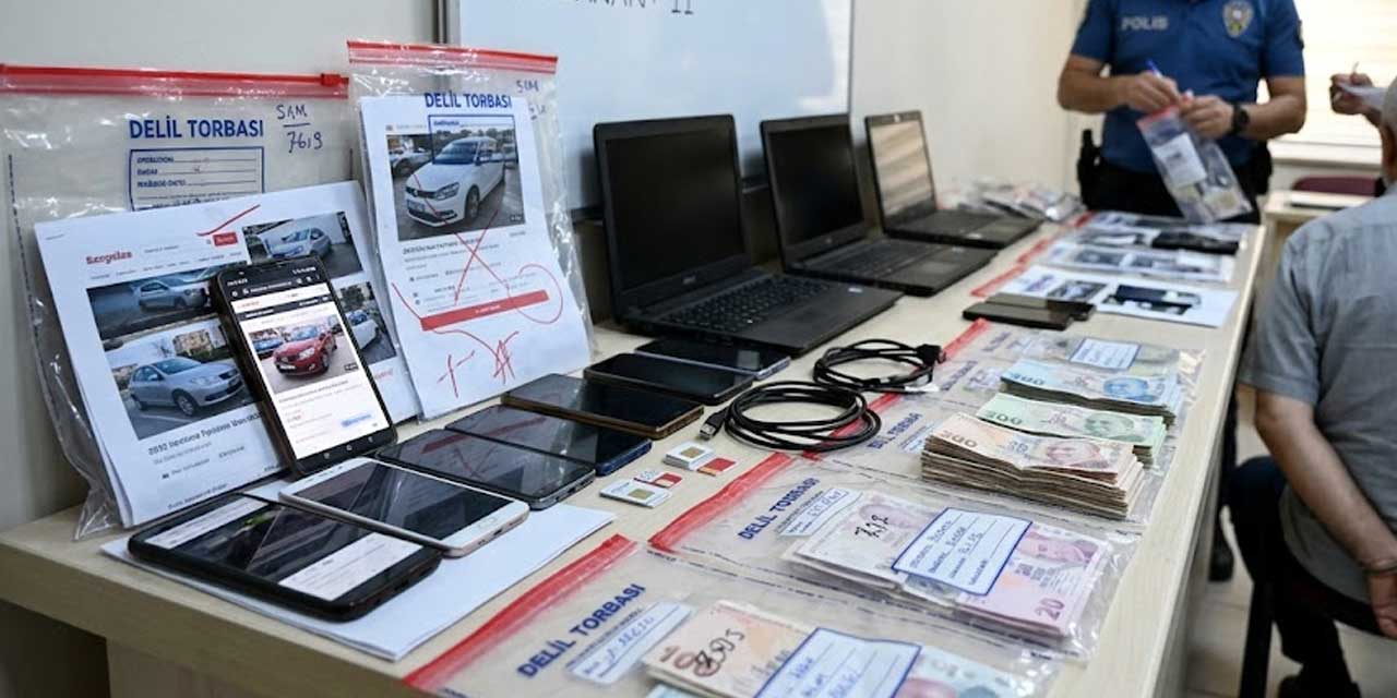 İnternetten sahte araç ilanıyla 69 kişiyi dolandırdılar