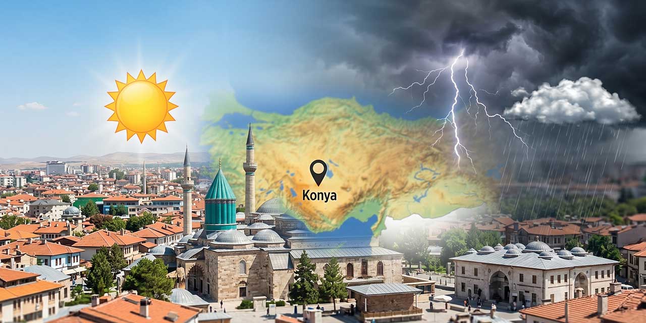 Konya İçin Hava Durumu Uyarısı: Gök Gürültülü Yağış Kapıda