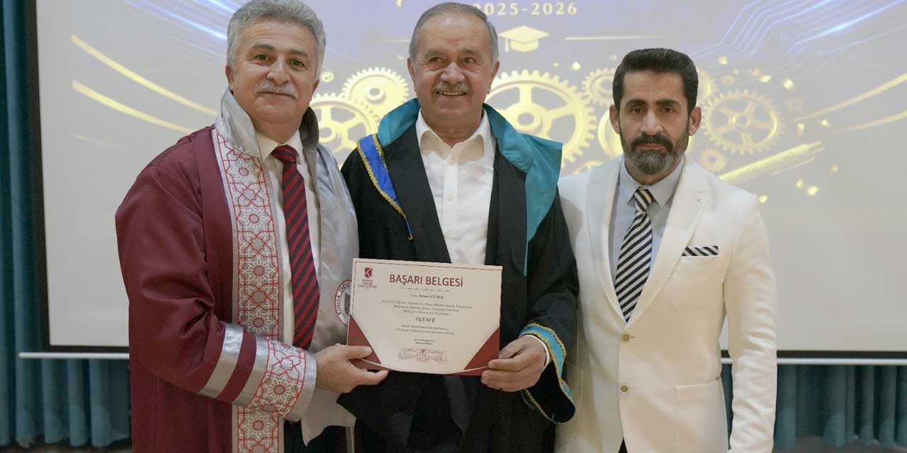 Konya Mobilyacılar Odası Başkanı Mehmet Günbaş Mezun Oldu