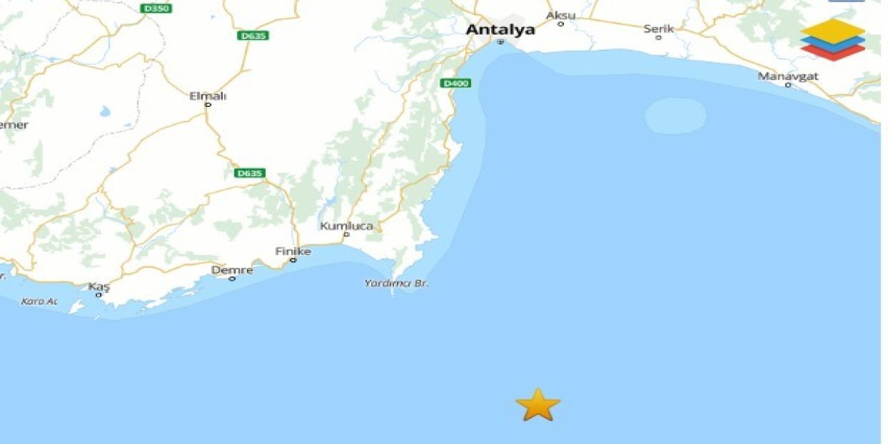 Antalya’da korkutan sarsıntı
