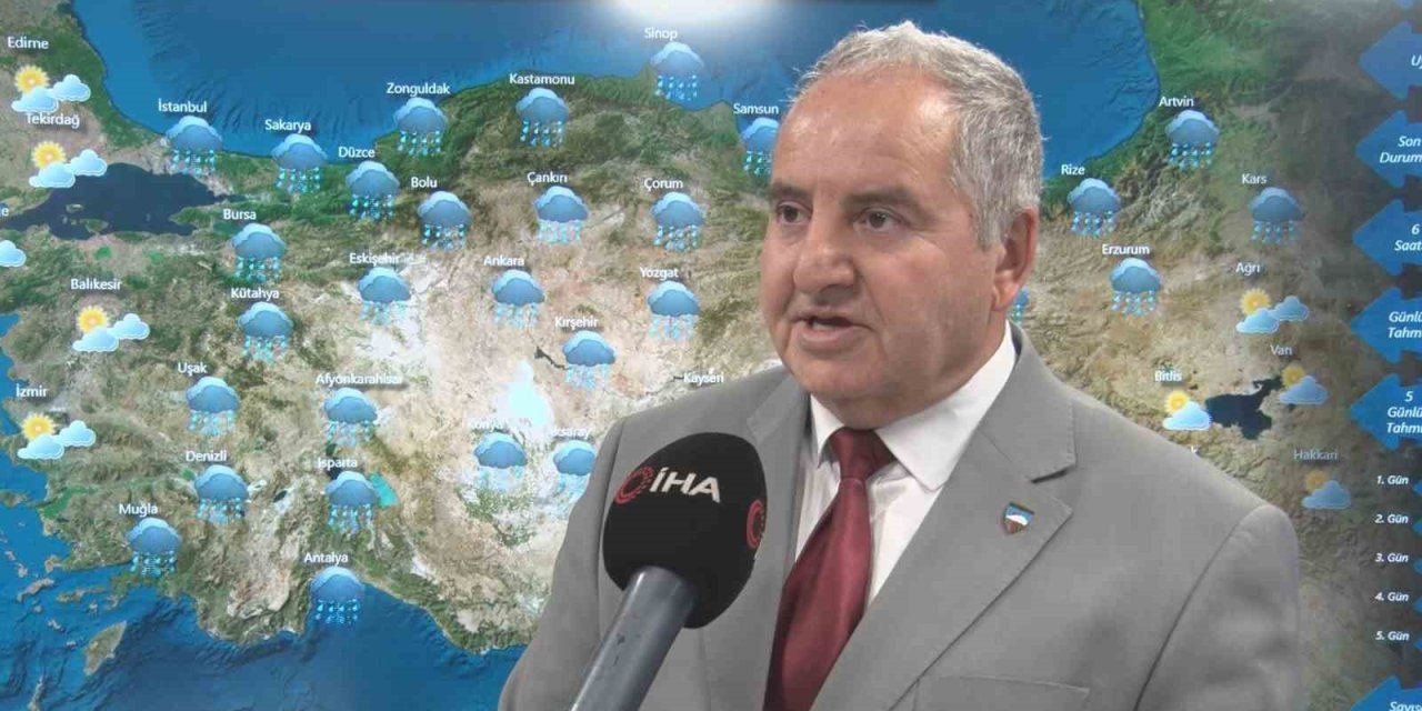 Meteoroloji’den Hafta Sonu Uyarısı: Sağanak Yağışlar Geliyor