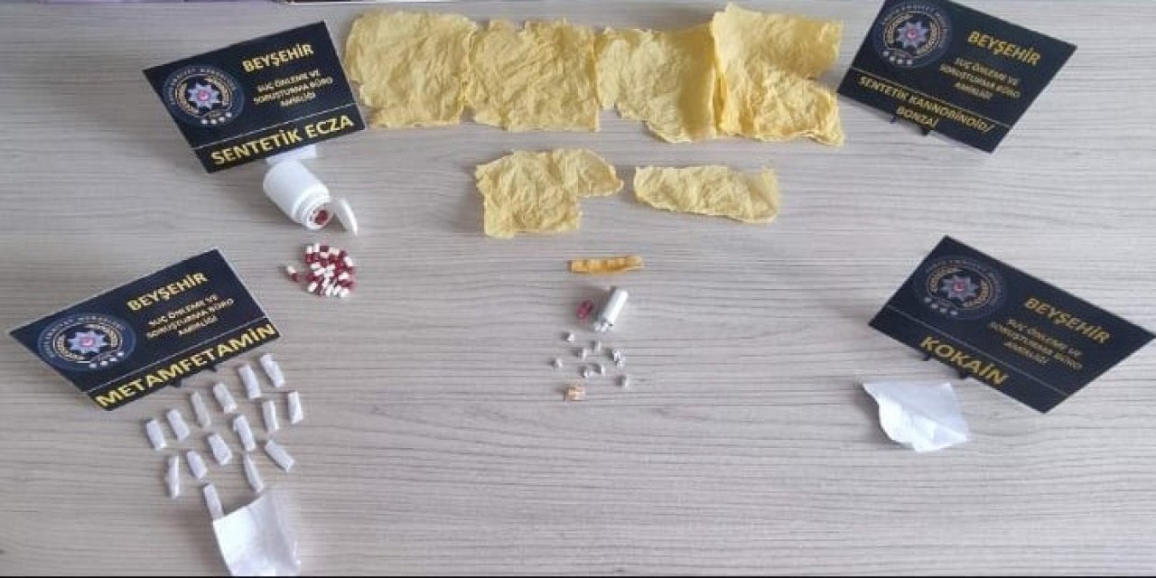 Beyşehir'de Büyük Narkotik Baskını: Adliyeye Sevk Edilecekler