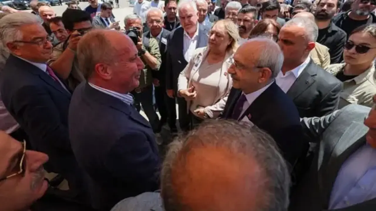 Kılıçdaroğlu ve Muharrem İnce Yıllar Sonra Aynı Cenazede Buluştu