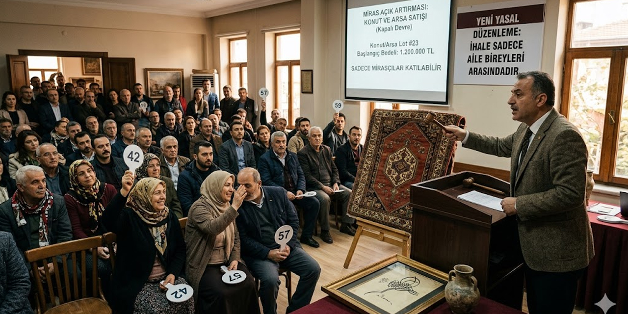 Miras Kalan Evlerin Ucuza Satılması Önleniyor