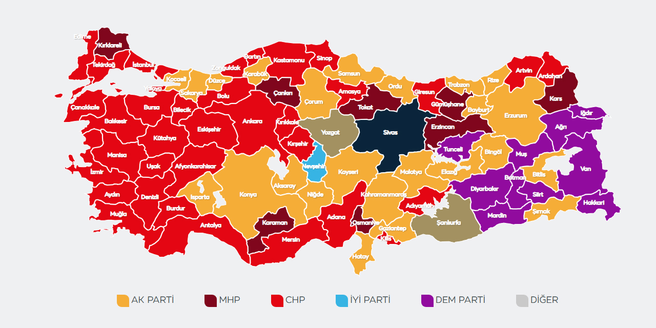 Ankara merkezde bir belediye ve bir il daha AK Parti'ye geçiyor