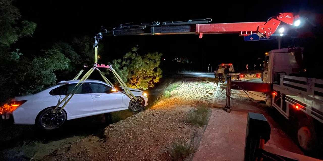 Kaza Yapan Araç Kendi İhbarını Etti, Sürücü Olay Yerinden Kaçtı!