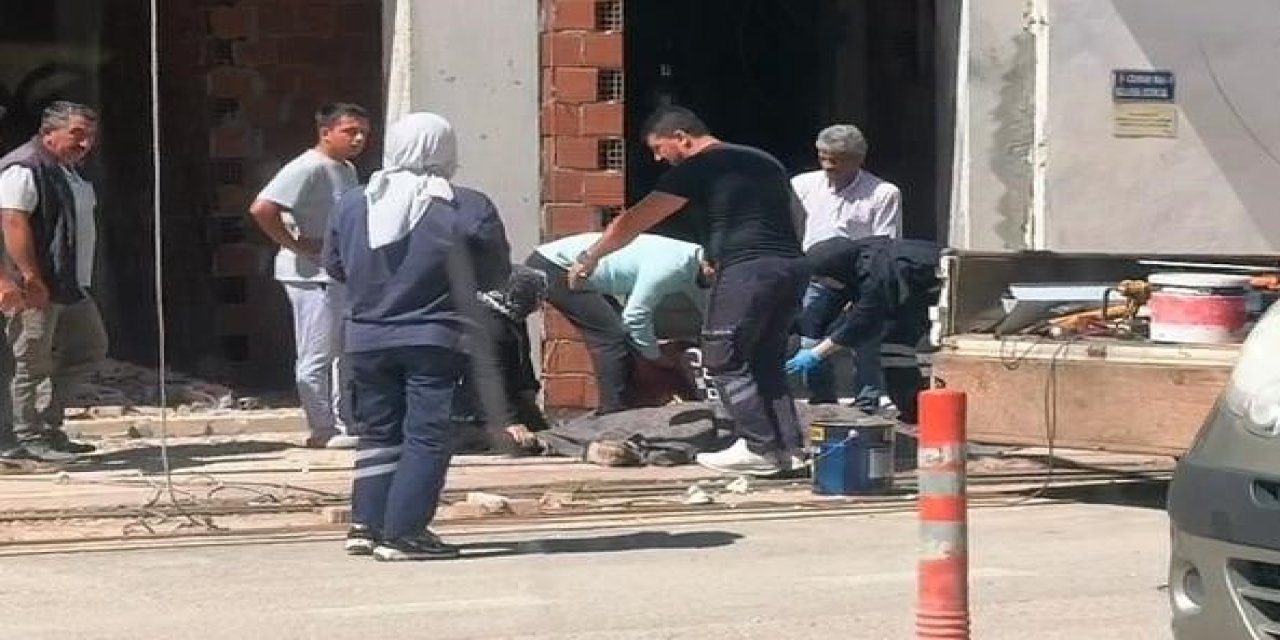 Akıma kapılıp 10 metre yükseklikten düştü