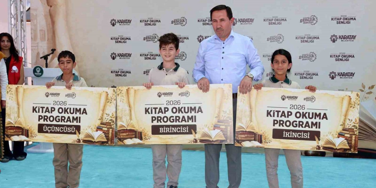 Karatay Belediyesi’nden Eğitime Destek: Kitap Kurdu Öğrencilere Ödül