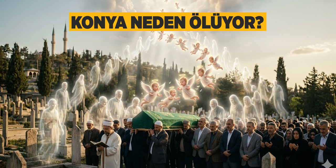 Konya Ölüm Verileri Açıklandı: Kalp Hastalıkları İlk Sırada, Bebek Ölümleri Düştü!