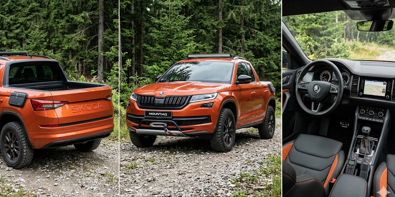 Škoda’dan Keşke Seri Üretime Geçse Dedirten Pickup: Mountiaq ile Tanışın!