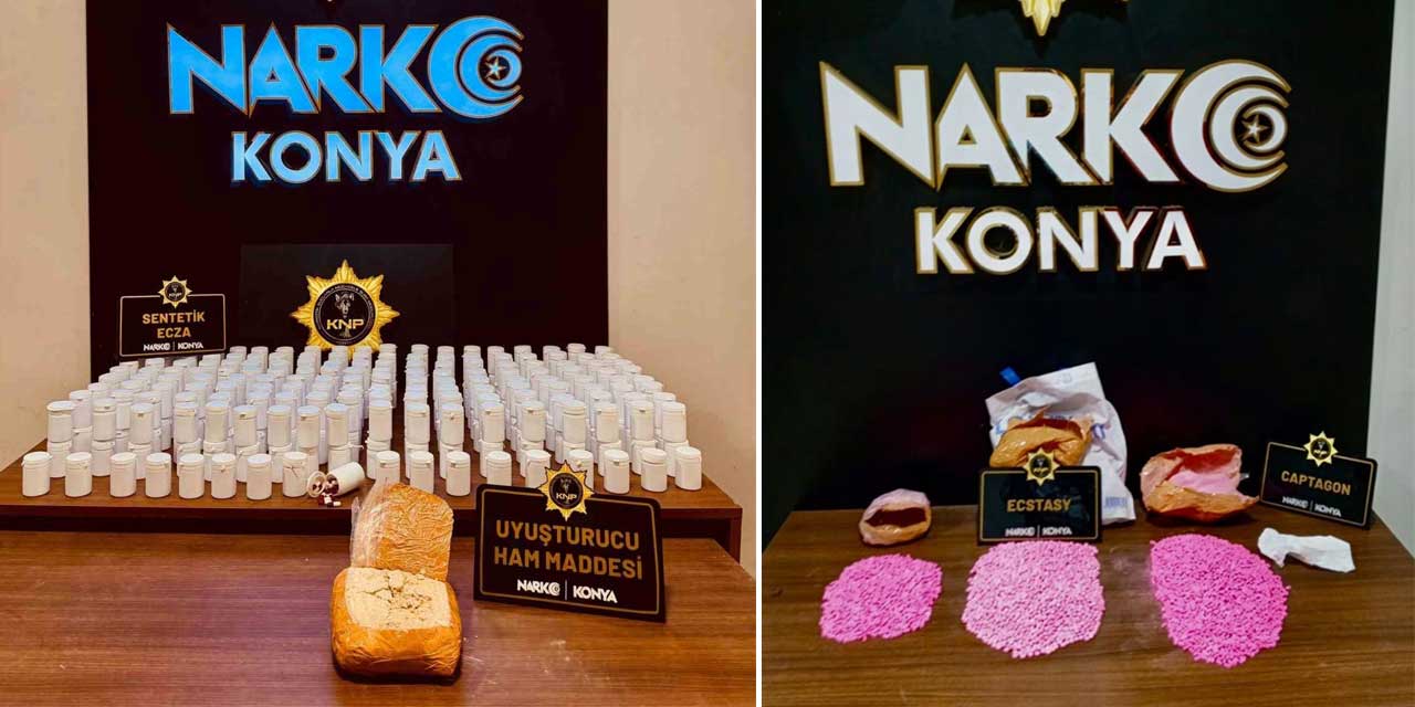 Konya’da Narkotik Operasyonu: 18 Zehir Taciri Tutuklandı
