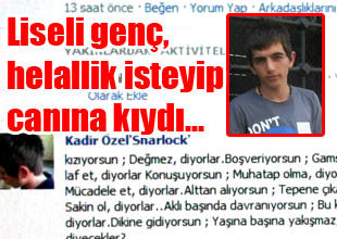 Sevgilisi terk edince intihar etti!