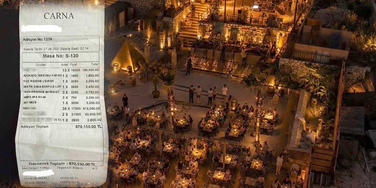 870 Bin TL’lik Hesap Şok Etti: İşletmeden Açıklama Geldi