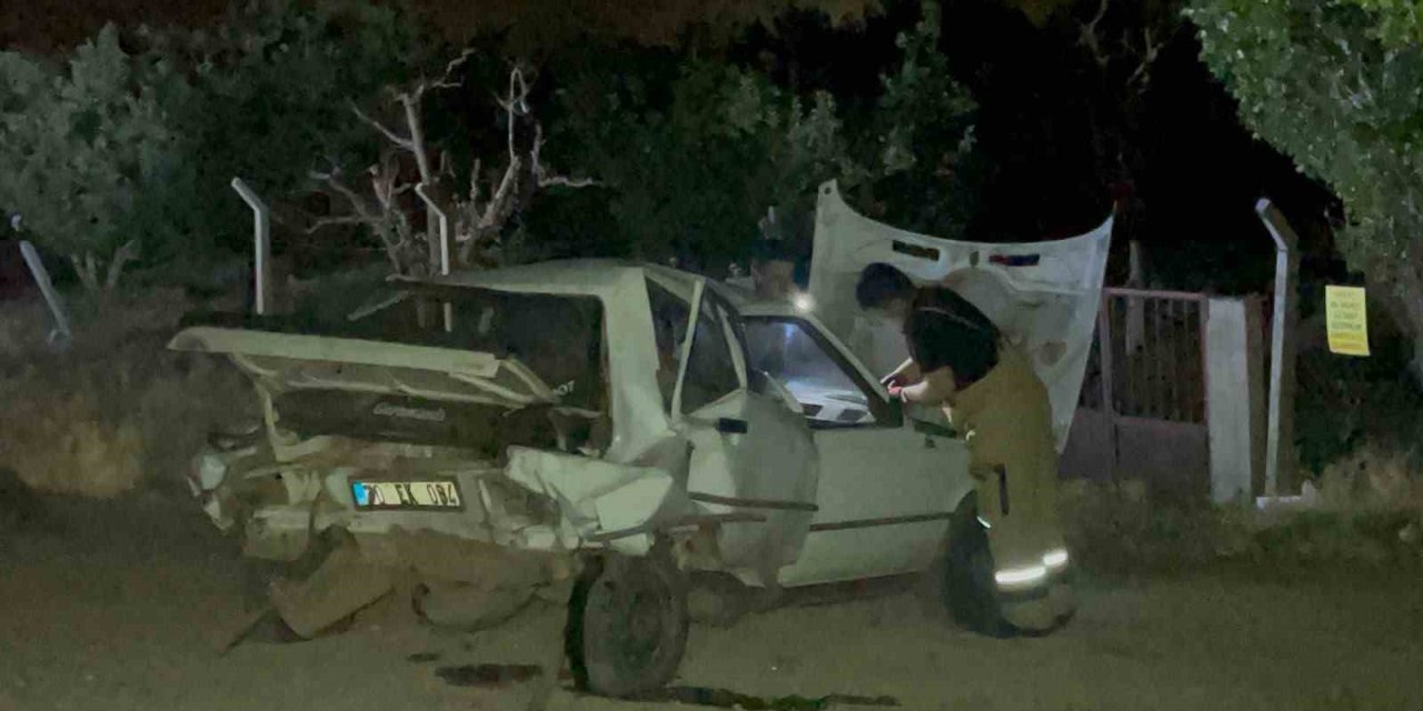 Göksu Bulvarı’nda Kaza: Otomobile Arkadan Çarptı
