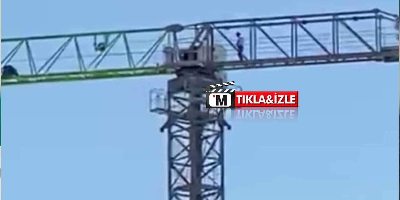 Ankara'da 40 Metre Yükseklikte İbadet