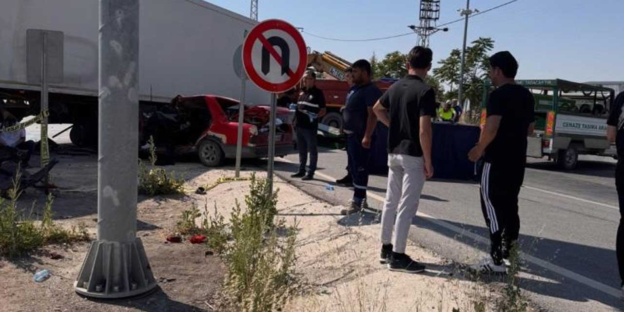 Çumra’da Tır Dehşeti: 2 Ölü, 2 Yaralı