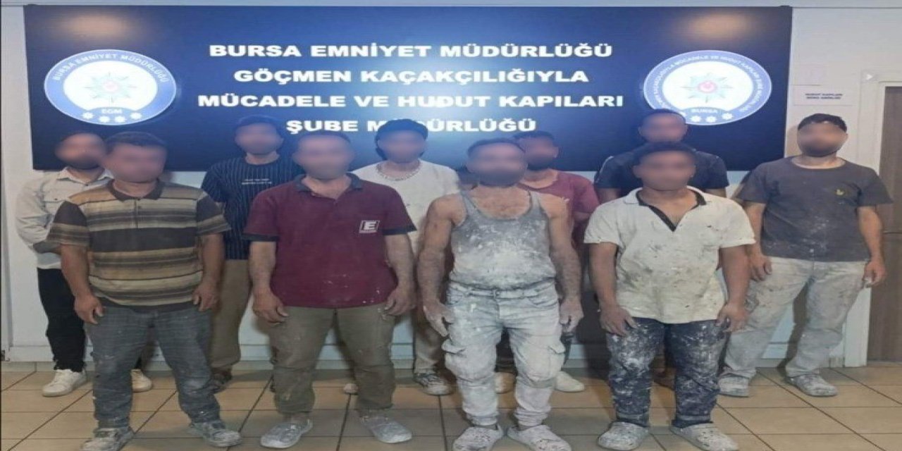 Kaçak yabancı uyrukluların çalıştırıldığı iş yerine operasyon