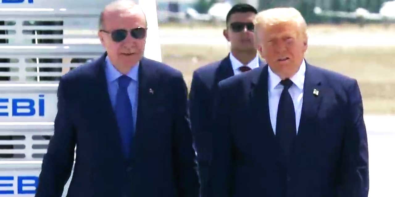 ABD Başkanı Donald Trump Ankara'da