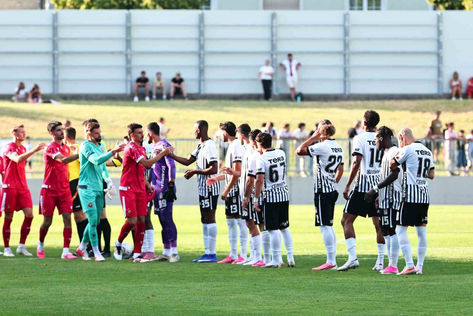 Beşiktaş'tan tatsız prova