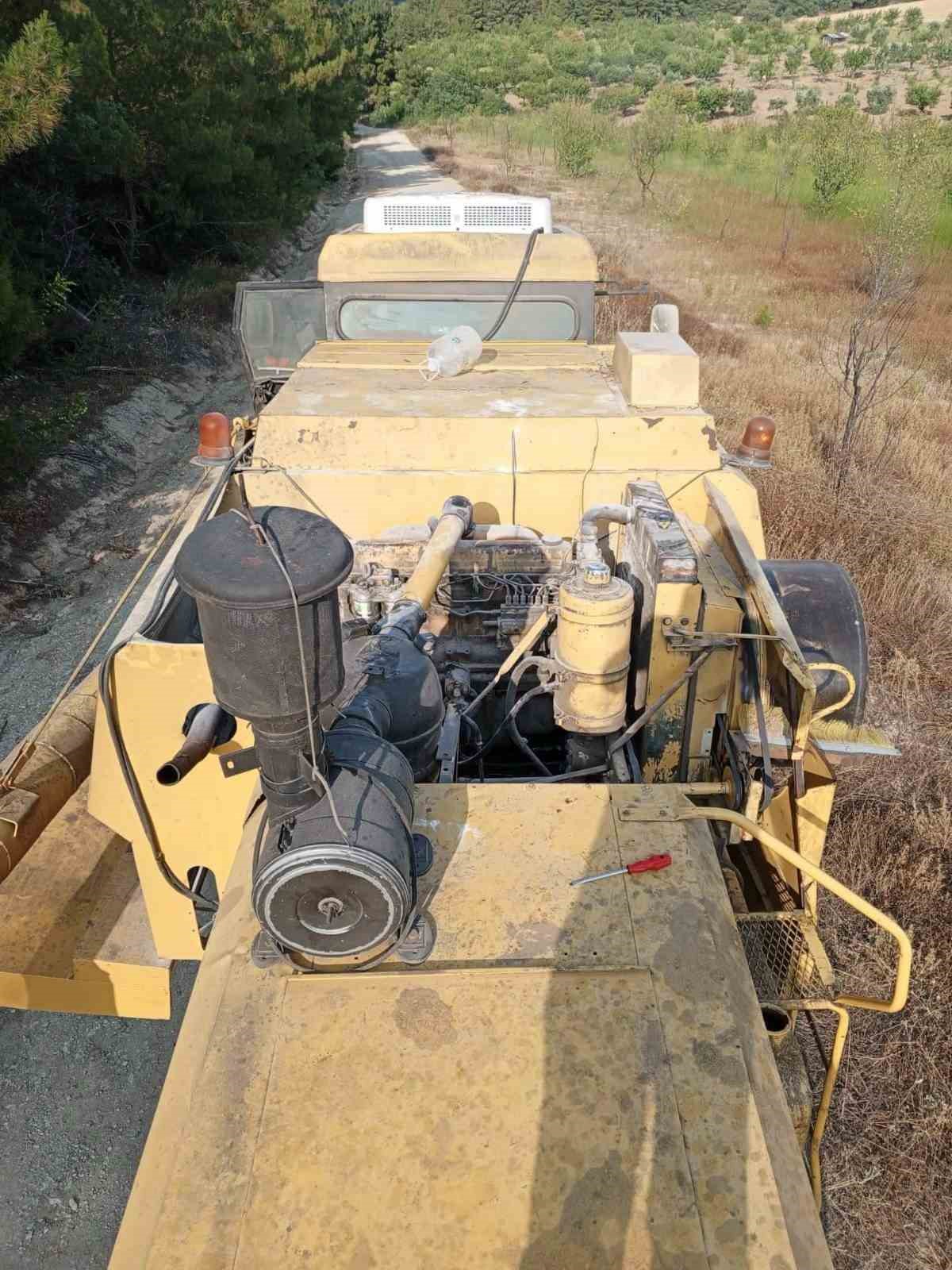Bilecik’te Su Tankersiz Hasat Yapan Biçerdöver Sahibine Ceza
