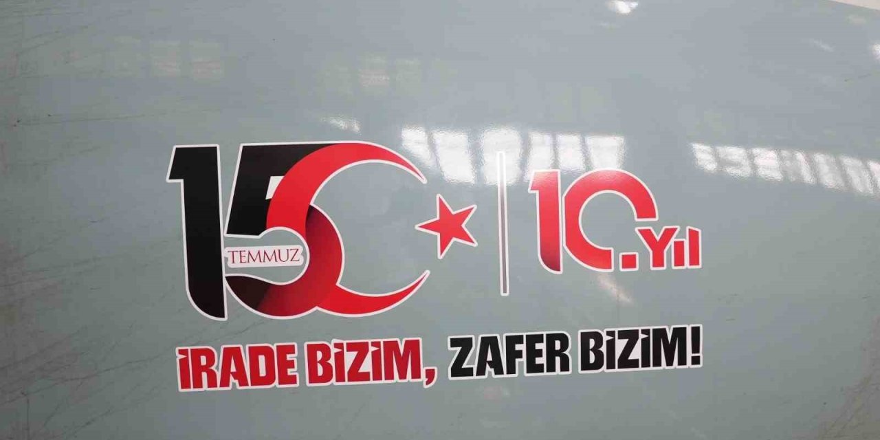 15 Temmuz’un 10. Yılına Özel YHT’ler "İrade Bizim" Sloganıyla Seferde
