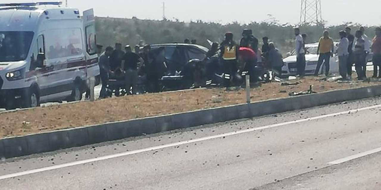 Ereğli yolunda kaza: Kontrolden çıktı, refüje çarptı